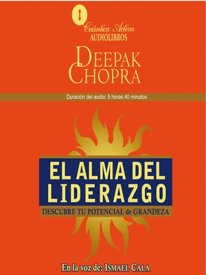 cover image of El alma del liderazgo